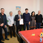 Foto vizită Andrew Gordon și Hans-Günther Mütze